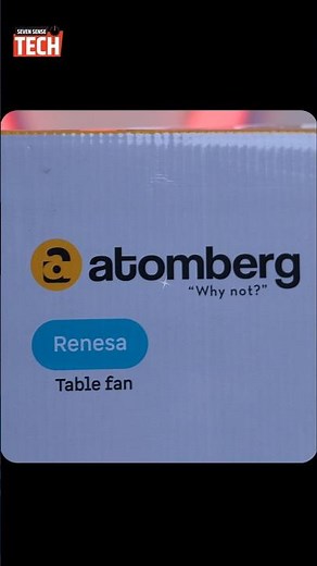 Atomberg Renesa Table Fan: Unboxing, Features & Performance Test (Low Noise, Remote Control!)