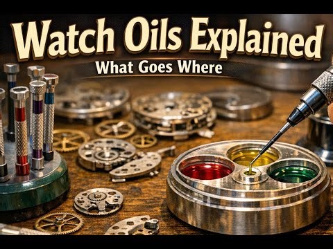Watch Oils Explained and When to Use Them 9010 HP1300 9415 8200 8217 and More