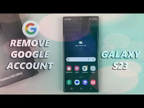 Samsung S23/S23+/S23 Ultra FRP Bypass/Unlock Google Account Lock