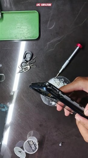 Bersikan lem LCD Vivo Y12s #shorts #shortvideo #tutorials #smartphone #repair