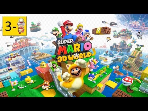 Super Mario 3D World Part 19 World 3 - Captain Toad Makes a Splash