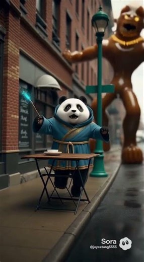 Panda Creates a Coffee Monster?! ☕🐼💥