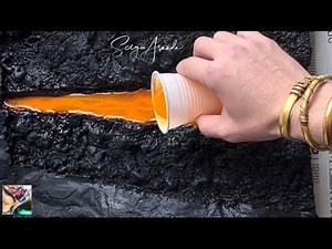 I Tried Incredible Resin Painting Techniques Using Only Foam