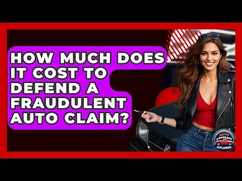 How Much Does It Cost To Defend A Fraudulent Auto Claim? - Auto Coverage Explained