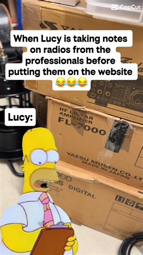 Well I do try 😂😂😂😂 #HamRadioHumour #Radioworld #hamradio