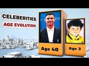Celebrities Age Evolution | Then vs Now in 3D