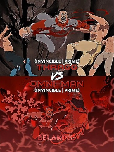 Thragg vs. Omni-man #invincible
