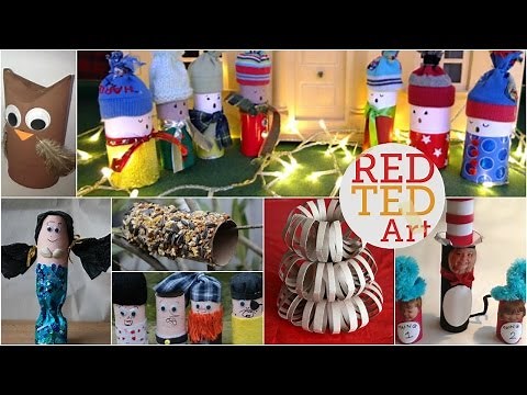 10 Cardboard Tube Crafts (aka TP Roll DIYs)