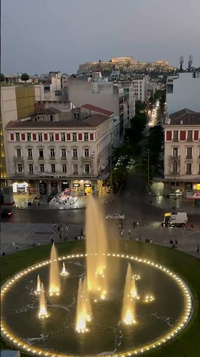Omonia Square from above.#athens #omonia