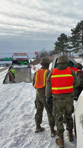 15K views · 408 reactions | Winter is here and service members assigned to @TheNationalGuard in New York, Maine, Kentucky, Alabama and Arkansas stand ready to respond to storms across northeastern and southern states. #AlwaysReadyAlwaysThere #Community #Capabilities | U.S. Department of War | Facebook
