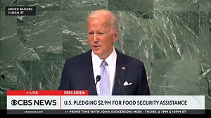 327K views · 3K reactions | Addressing competition between the U.S. and China, Biden says: “We do not seek conflict. We do not seek a Cold War…But the United States will be unabashed in promoting our vision of a free, open, secure and prosperous world.” | CBS News | Facebook