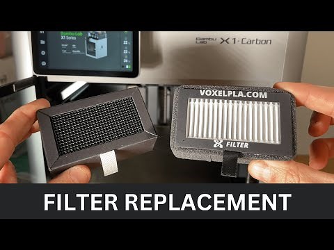 Bambu Lab Filter Replacement (VoxelPLA Carbon Plus HEPA)