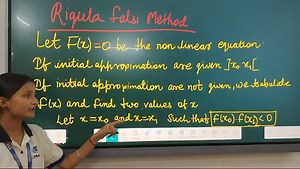 Explain Regula falsi Method Batch:- BCA AKU Sem-2,B-1 | Cimage College, Patna | Facebook