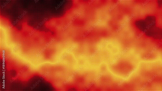 A blazing fire burns intensely with flames and embers in a dark environment.