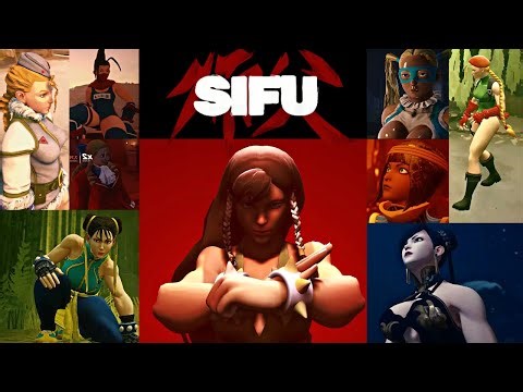 SIFU MOD Part 1 👺 (with Street Fighter Girls) 👺 [4K]