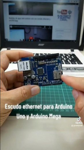 Escudo ethernet para Arduino Uno y Arduino Mega #arduino #IoT #ethernet
