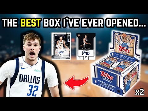 I Pulled an AMAZING Card from a 2025-26 Topps Basketball Hobby Jumbo Box!