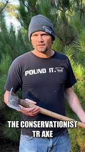 5.9K views · 137 reactions | The Conservationist TR - Made in the USA. A mid-size axe featuring a mattock style poll on a 27" or 23" American hickory handle. | Hardcore Hammers | Facebook
