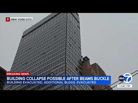 NYC officials fear skyscraper could collapse