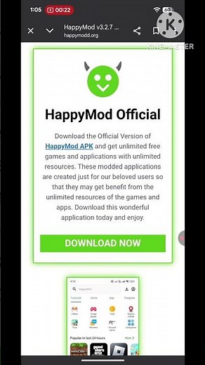 happy mod APK download for the Mobile