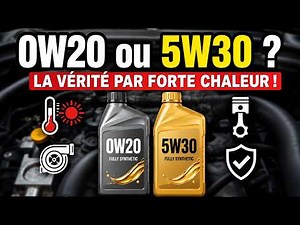 🔥 0W-20 vs 5W-30: The Truth About Engine Oil in Extreme Heat!
