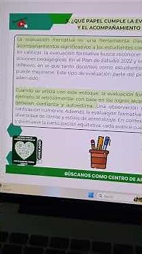 Resumen Rápido Tema 11 Estrategias para Atender el Rezago Escolar Evaluación Formativa CTE Marzo