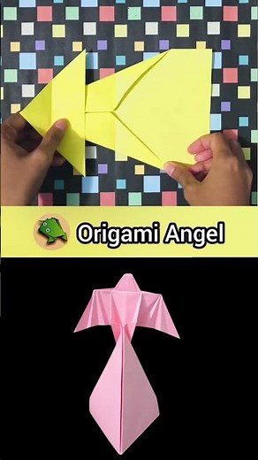 Origami ANGEL | How to make a paper angel #origami #angel #howtomake