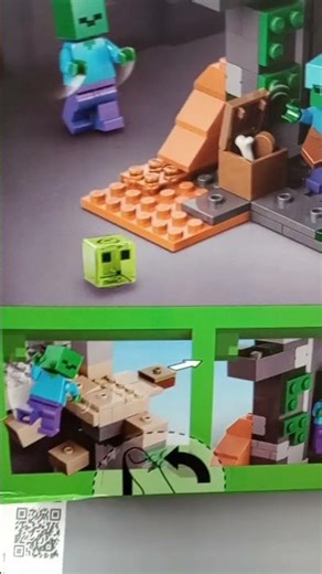 Lego Minecraft set 21587 Zombie Dungeon at Walmart !