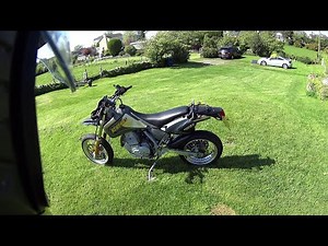 CCM 604 e (Supermoto) Spring ride on Anglesey