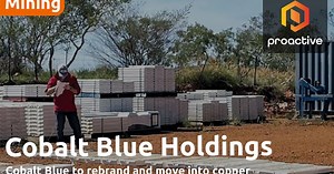 Cobalt Blue to rebrand and move into copper