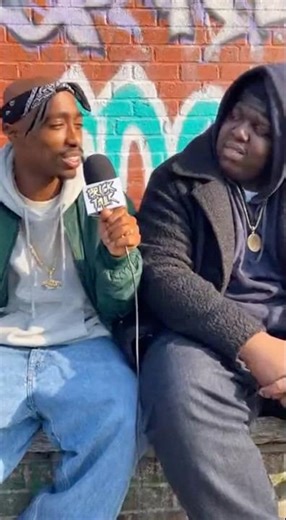 Tupac interview biggie about hoodie