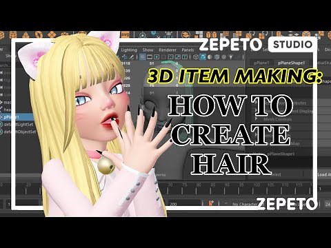 [ CREATE ] HOW TO CREATE HAIR? | Modeling in MAYA