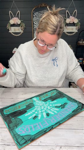 Watch Brittany T. bring the beauty of spring to life with her stunning Lavender Fields project! 🌸💜✨ | Chalk Couture