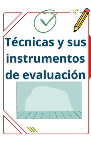 ¿Conoces las técnicas y sus instrumentos de evaluación? #evaluacion #rúbricas #listadecotejo #matrizdeevaluación #maestros | Docentes al día