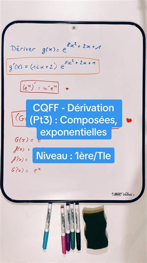 Dérivation d'une fonction composée : La formule magique !