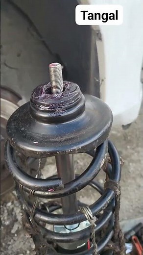 how to Remove shock mounting spring. #journeyskills