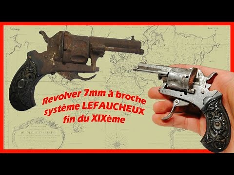 RESTAURATION D'UN REVOLVER LEFAUCHEUX ANNÉES 1860