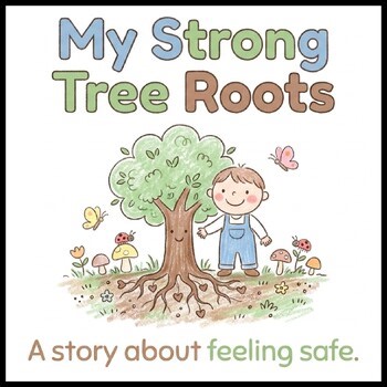 Grounding Techniques Social Story | Feeling Safe & Anxiety SEL | PreK-1 | Book