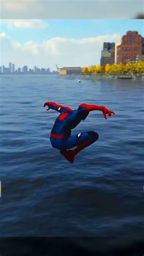 Spiderman Swimming 🥽 style 😆 #milesmoralestheultimatespiderman #spiderman