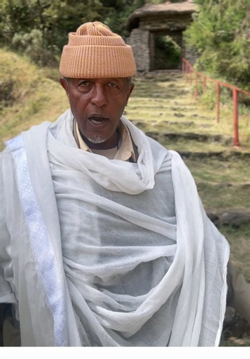 Wisdom from Elder about Ankober Menelik II Palace