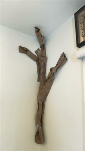 Come make my Pinterest tree with me #crafts #aeshetic￼