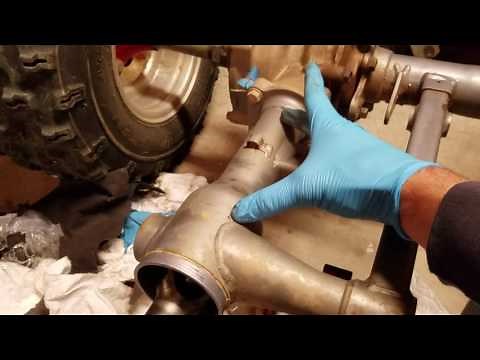 Honda 250ex swing arm bearings replacement pt1