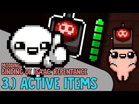 3. Active Items & Itempools | Binding of Isaac Repentance Modding Tutorial