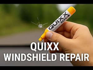 "Quixx Windshield Repair Kit Review-DIY Auto Glass Fix!