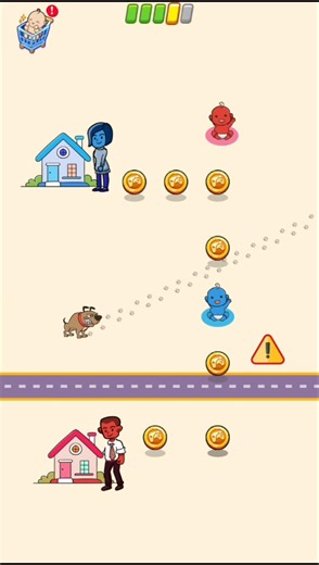 Home rush game 🏤🕹️🎮|| #gameplay #gaming #home #games #ytshorts #shorts #viralshorts.