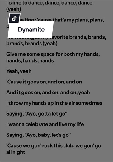 Dynamite Dance Choreography by BTS