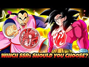 WHICH SSRs SHOULD YOU CHOOSE?! Red Dokkanfest Coins, Free Red Stones, Snowmen | DBZ Dokkan Battle
