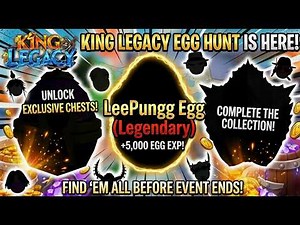 HOW TO GET ALL 29 EGGS FAST! King Legacy Easter Event Guide