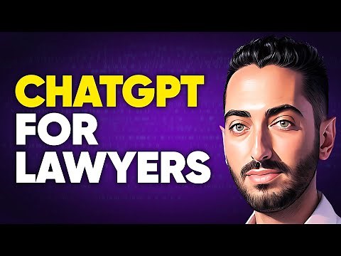 ChatGPT Tutorial For Lawyers (For Beginners)