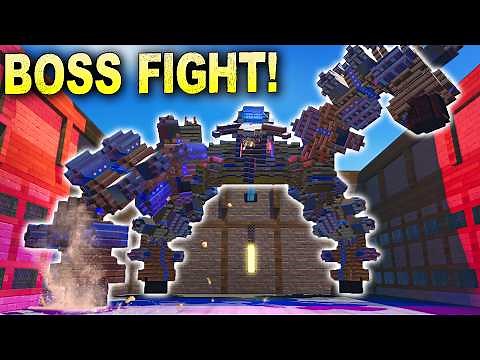 This Scrap Mechanic Boss Fight Keeps Evolving!